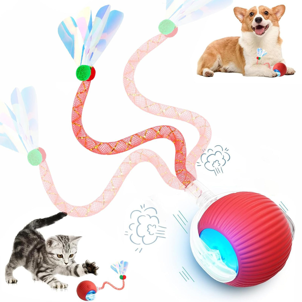 Ultimate Chaos Ball with butterfly tail