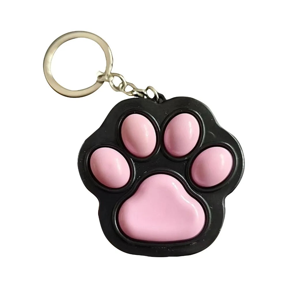 Cat paw clicker fidget keychain, photo 10
