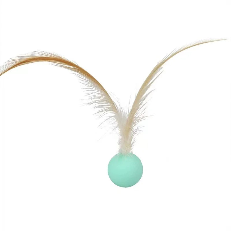 Mugi's Glow Feather Bouncer, Blue