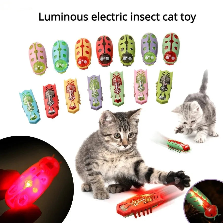 Robo-bugs in many colours with kittens; you get 1 bug in a random colour