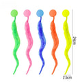 Mugi's Wiggle Worms: Twisty Bouncing Cat Toys (5 or 10)