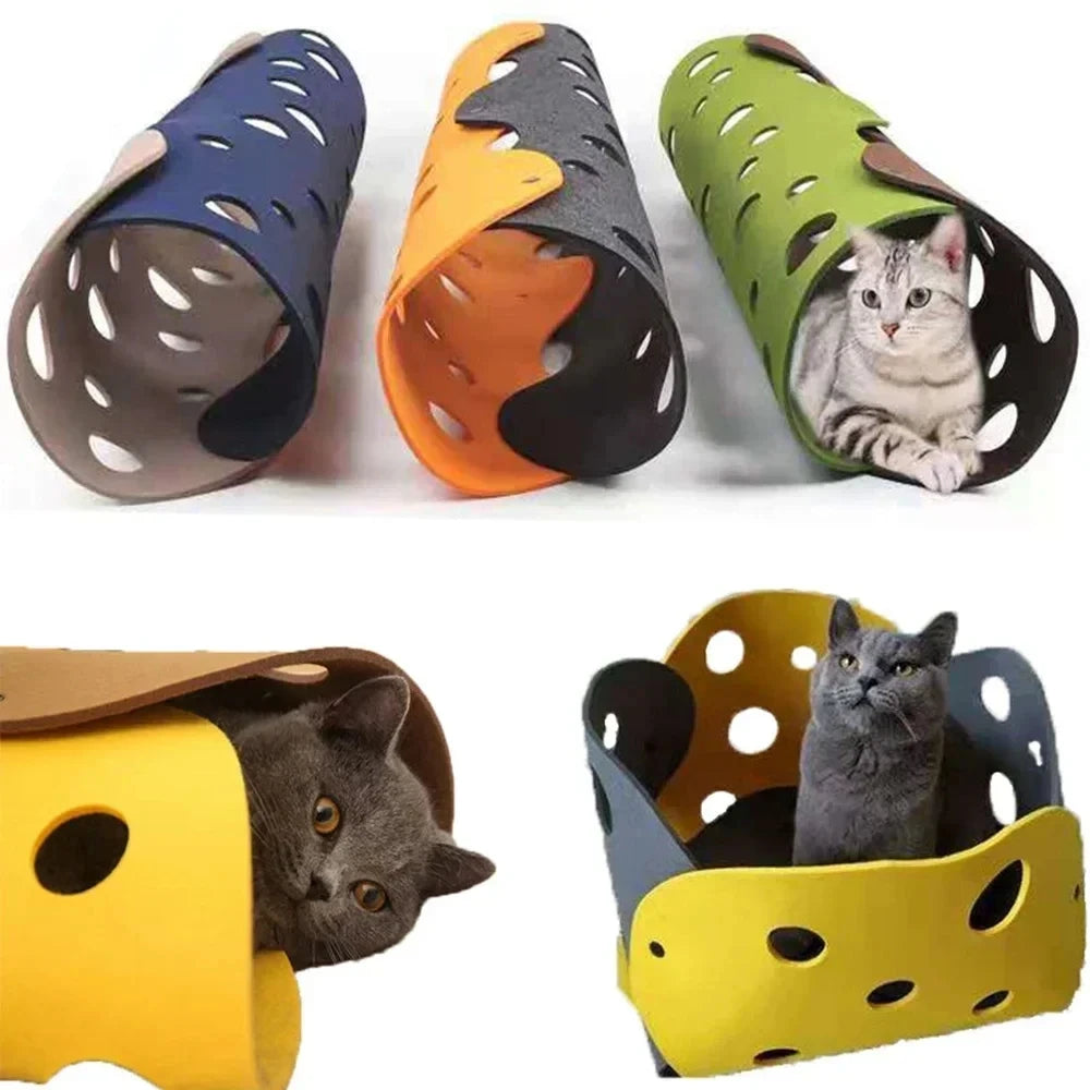 Makuro's Build-a-Tunnel: Snap-Together Felt Tunnel Piece