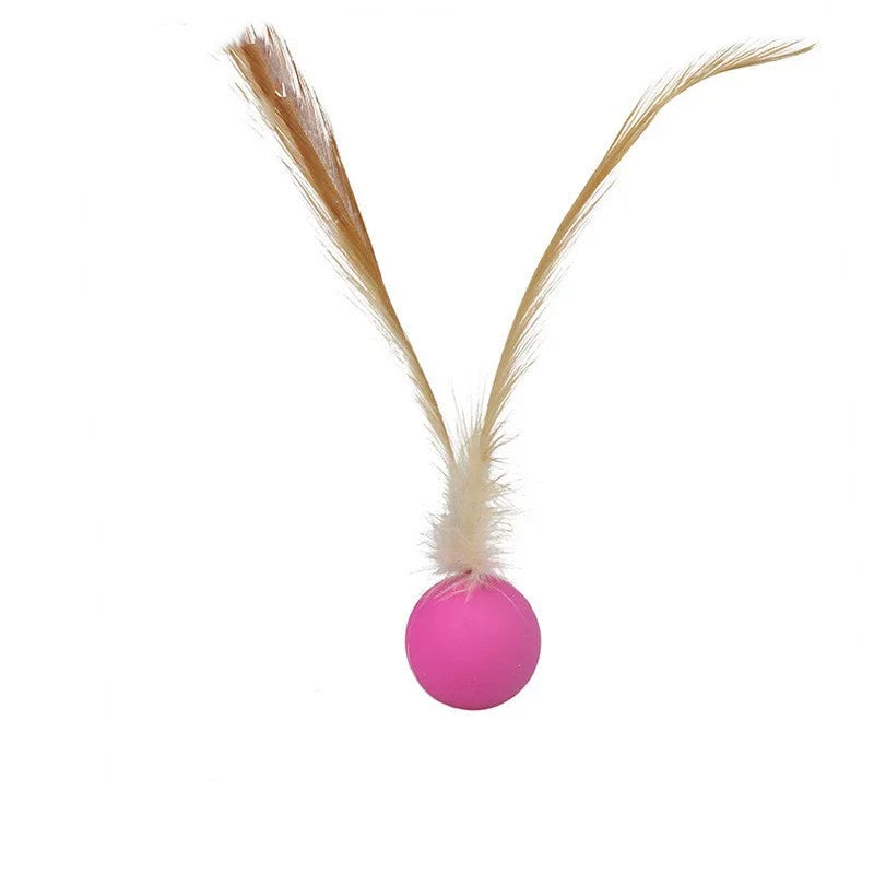 Mugi's Glow Feather Bouncer, Purple
