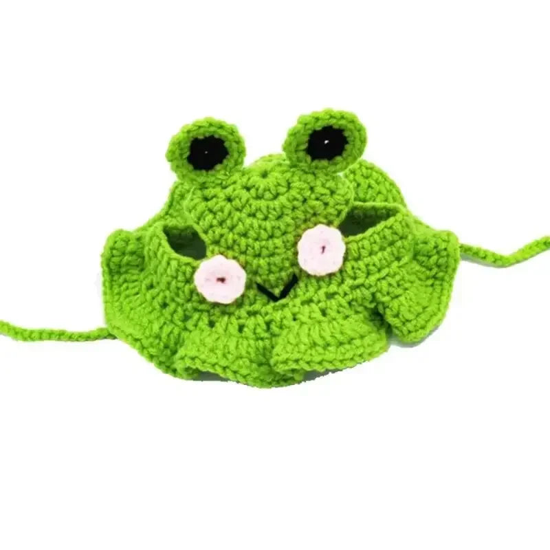 Miso's Crochet Bonnet, Frog