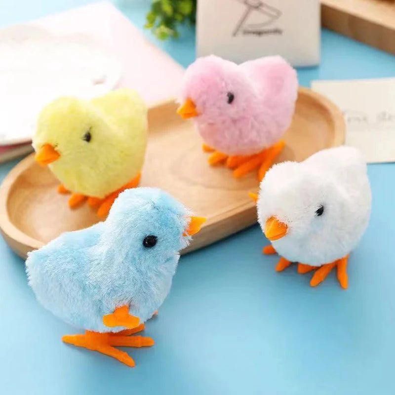Miso's Party Chick: Wind-Up Hopping Cat Toy