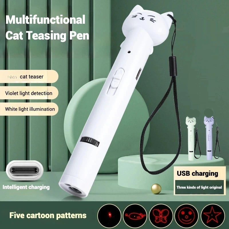 Makuro's Red Dot: cat-shaped USB laser pen for cats