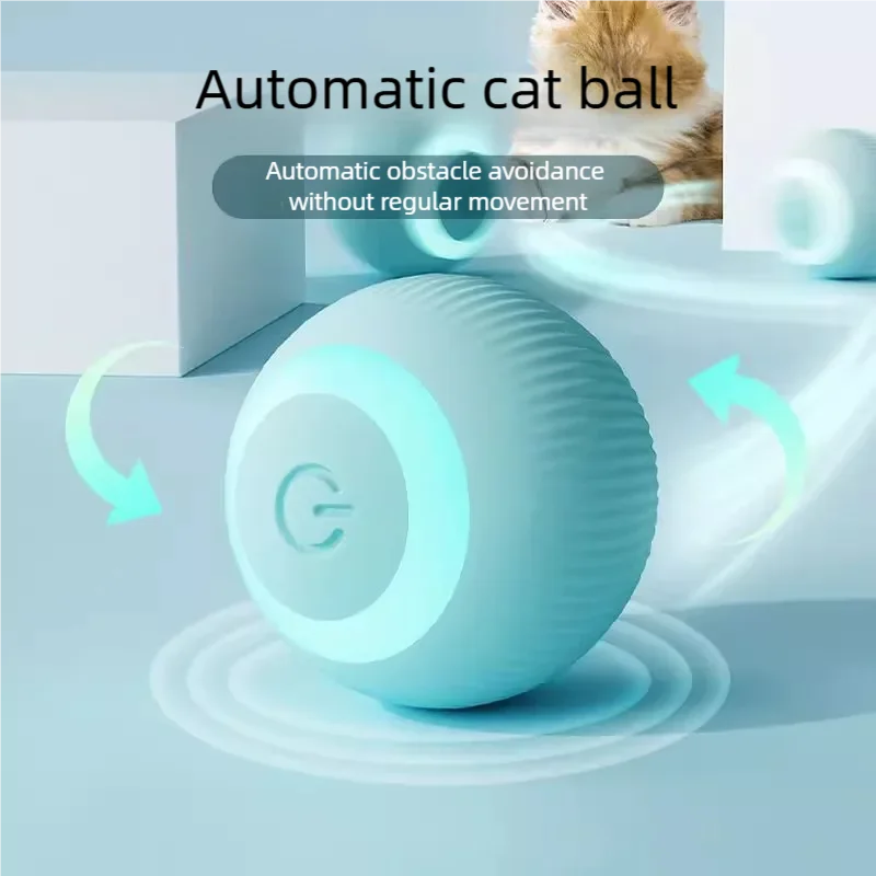 Mugi's Zoomie Ball: smart self-rolling cat toy, included in the Night Shift box