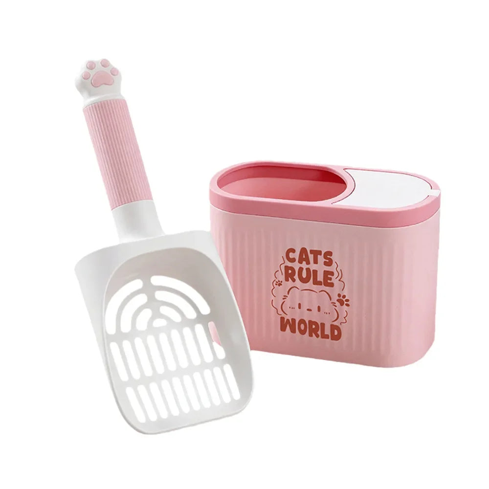 Peach Pink scoop and caddy