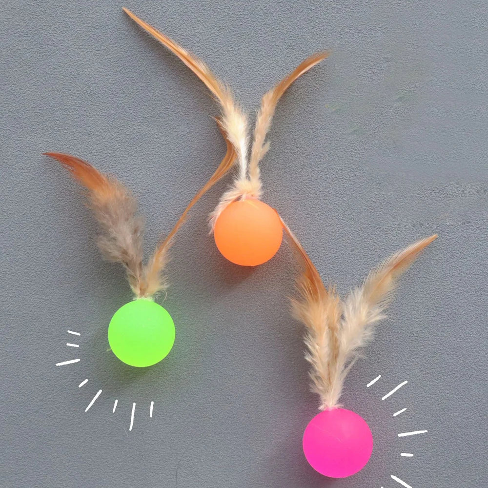 Mugi's Feather Kick Balls (5-Pack)