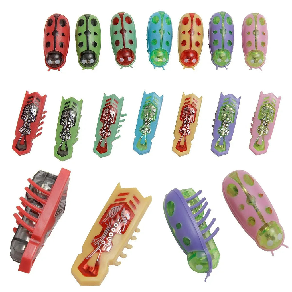Robo-bug beetles and mice in assorted colours