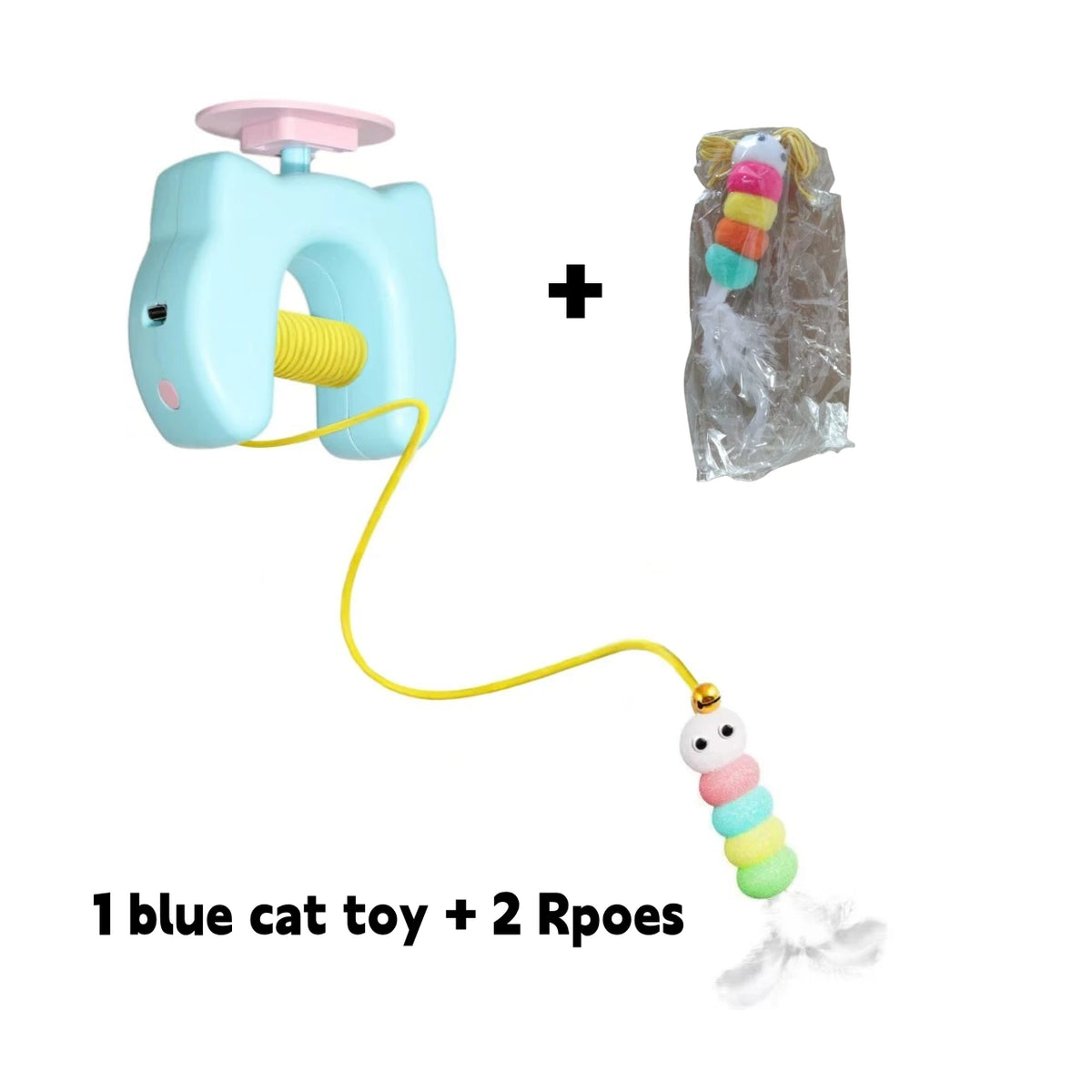 Mugi's Door Yo-Yo, Blue Toy + 2 Ropes
