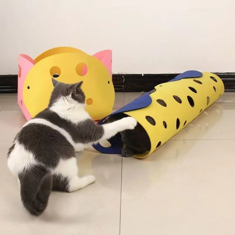 Makuro's Build-a-Tunnel: Snap-Together Felt Tunnel Piece