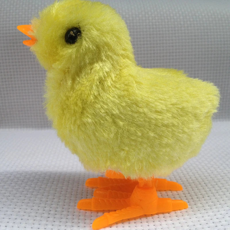 Wind-up hopping chick cat toy, product photo 4